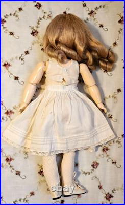 19 KESTNER 167 Antique German Doll EXCELLENT BJB Silk Dress, French HH Wig