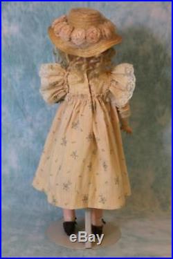 19 inch German Bisque Character Handwerck Doll #119 Antique Nice Dress & Shoes
