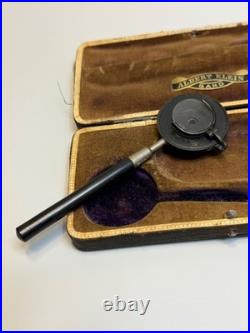 19th C. Antique Medical Liebreich Ophthalmoscope Eye Examination Instrument Box