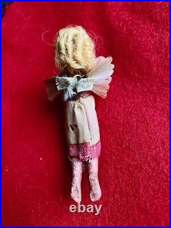 201 Authentic Antique German Wax Angel In Original Box