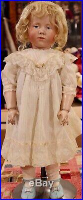 20 Antique German Bisque Character Kammer Reinhardt 101 Marie Doll