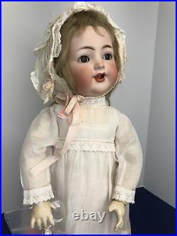 20 Antique German Simon & Halbig K Star R 126 Toddler Bisque & Compo Doll #Sc5