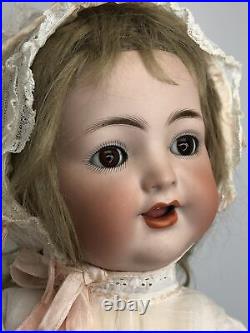 20 Antique German Simon & Halbig K Star R 126 Toddler Bisque & Compo Doll #Sc5