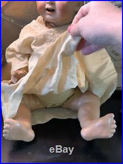 20 Antique Kestner Bisque Doll Germany JDK 226 Baby Body Adorable Open Mouth