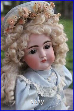 20 Early Kestner 128 Antique German Bisque Closed Mouth doll