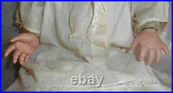 20 KiddieJoy AM Bisque Head Baby Doll Cloth Body with Celluloid Hands # 3 5