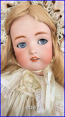 22.5 Antique German Doll Flirty Eyes Simon Halbig Kammer Reinhardt Kestner S&H