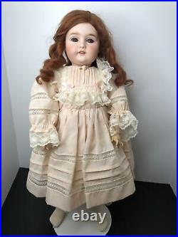 22.5 Antique German Kley & Hahn Princess I 29 Borgfedt Bisque & Compo Doll #L