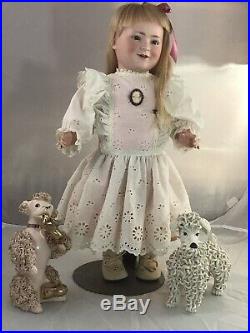 22 Antique German Bisque Head Doll Schoenau & Hoffmeister Princess Elizabeth