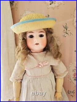 22 Antique German Cuno Otto Dressel 1912.4 Bisque compo Doll With Provenance 22 Antique German Cuno Otto Dressel 1912.4 Bisque compo Doll With Provenance