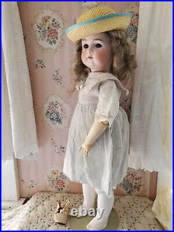 22 Antique German Cuno Otto Dressel 1912.4 Bisque compo Doll With Provenance 22 Antique German Cuno Otto Dressel 1912.4 Bisque compo Doll With Provenance