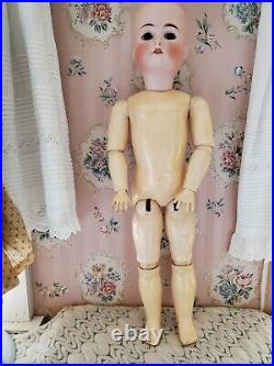 22 Antique German Cuno Otto Dressel 1912.4 Bisque compo Doll With Provenance 22 Antique German Cuno Otto Dressel 1912.4 Bisque compo Doll With Provenance