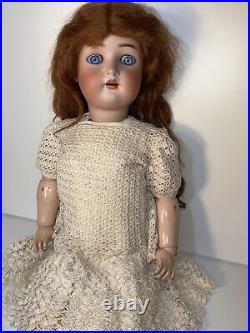 22 Antique German Simon & Halbig K Star R Bisque Doll