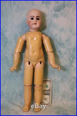 22-Inch Antique Simon and Halbig 949 Closed Mouth Doll Original Germany Body