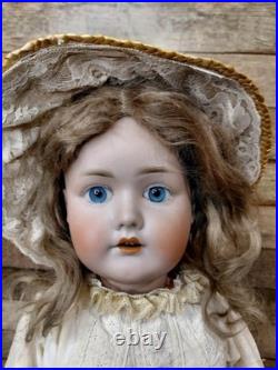 23 1923 Schoneau Hoffmeister PB German Bisque, Gorgeous Costume