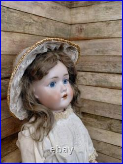 23 1923 Schoneau Hoffmeister PB German Bisque, Gorgeous Costume