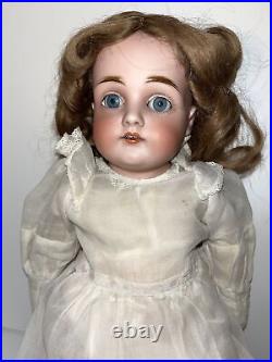 23 Antique German Bisque Doll Kestner 154 DEP