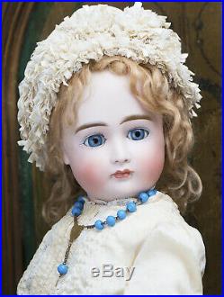 23 Antique German Bisque Head Closed Mouth Child Doll by KESTNER