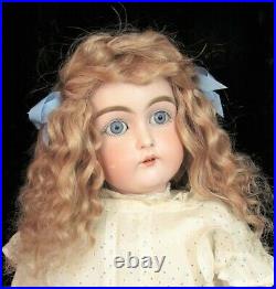23 Antique German Doll Kestner Rare Mold 152 original body & head factory dress