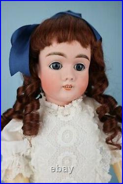 23 Inch Antique Handwerck Doll Marked 109 German Doll Sweet Dress Named Gretl