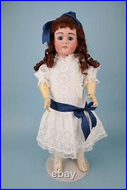 23 Inch Antique Handwerck Doll Marked 109 German Doll Sweet Dress Named Gretl