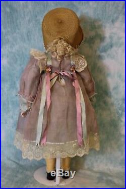24.5 Simon and Halbig 1079 German Bisque Antique Doll in Cute Costume