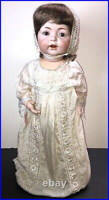 24 Antique German Simon & Halbig K Star R 122 Baby Bisque & Compo Doll #Sc4