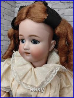 24 German Marked Simon Halbig CM Bergmann #3 Flawless Bisque, Nice Body, Dress