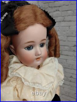 24 German Marked Simon Halbig CM Bergmann #3 Flawless Bisque, Nice Body, Dress