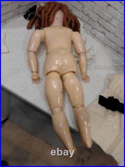 24 German Marked Simon Halbig CM Bergmann #3 Flawless Bisque, Nice Body, Dress