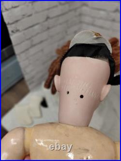 24 German Marked Simon Halbig CM Bergmann #3 Flawless Bisque, Nice Body, Dress