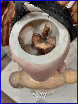 24 German Marked Simon Halbig CM Bergmann #3 Flawless Bisque, Nice Body, Dress