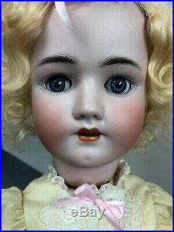 25 Antique German Bisque Doll Heinrich Handwerck Simon Halbig Blonde #SC1