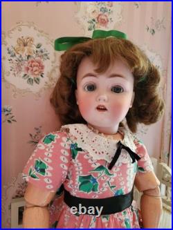 25 Antique German Bisque Doll Kestner Catterfelder Puppen Sleep Pierced Ears 25 Antique German Bisque Doll Kestner Catterfelder Puppen Sleep Pierced Ears