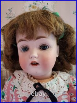 25 Antique German Bisque Doll Kestner Catterfelder Puppen Sleep Pierced Ears 25 Antique German Bisque Doll Kestner Catterfelder Puppen Sleep Pierced Ears