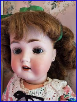 25 Antique German Bisque Doll Kestner Catterfelder Puppen Sleep Pierced Ears 25 Antique German Bisque Doll Kestner Catterfelder Puppen Sleep Pierced Ears