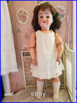 25 Antique German Bisque Doll Kestner Catterfelder Puppen Sleep Pierced Ears 25 Antique German Bisque Doll Kestner Catterfelder Puppen Sleep Pierced Ears