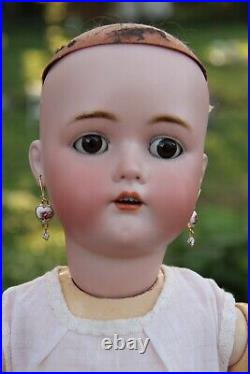 25 Antique German Simon & Halbig Kammer & Reinhardt Bisque Head Doll marked 66