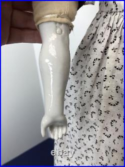26.5 Antique German Alt Beck Gottschaulck ABG High Brow 1850-1860 China Doll L 26.5 Antique German Alt Beck Gottschaulck ABG High Brow 1850-1860 China Doll L