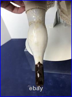 26.5 Antique German Alt Beck Gottschaulck ABG High Brow 1850-1860 China Doll L 26.5 Antique German Alt Beck Gottschaulck ABG High Brow 1850-1860 China Doll L