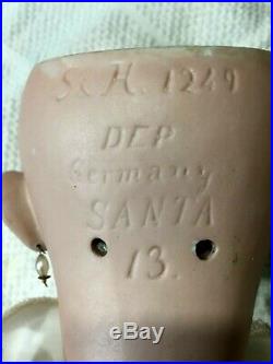 26 Antique SIMON & HALBIG Mold 1249 Known as SANTA