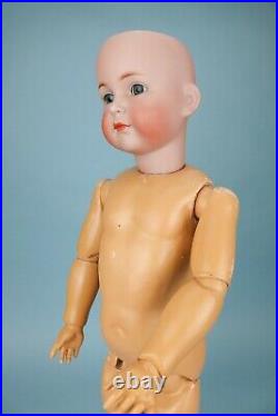 26 Mein Liebling KR 117'Emma' German Bisque Antique Doll with Great Pinafore