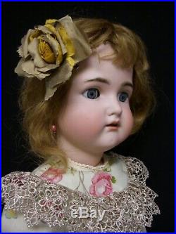 27 Antique German Bisque Head Doll KR Simon & Halbig Excellent Condition