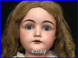 27 Antique German Kestner Bisque Doll Sleep eyes, Original Ball Jointed Body