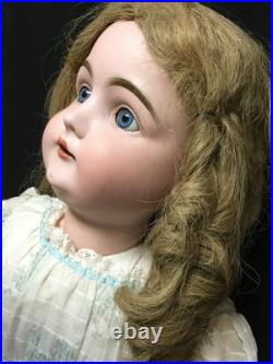 27 Antique German Kestner Bisque Doll Sleep eyes, Original Ball Jointed Body
