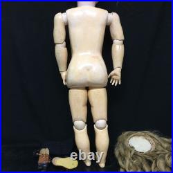 27 Antique German Kestner Bisque Doll Sleep eyes, Original Ball Jointed Body