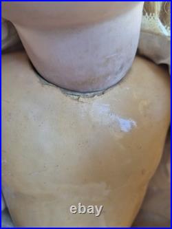 29 Antique Kestner 164 M 15¾ German Bisque Head Doll. Vintage blonde wig