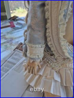 29 Antique Kestner 164 M 15¾ German Bisque Head Doll. Vintage blonde wig