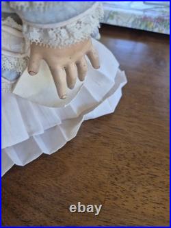29 Antique Kestner 164 M 15¾ German Bisque Head Doll. Vintage blonde wig