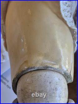 29 Antique Kestner 164 M 15¾ German Bisque Head Doll. Vintage blonde wig